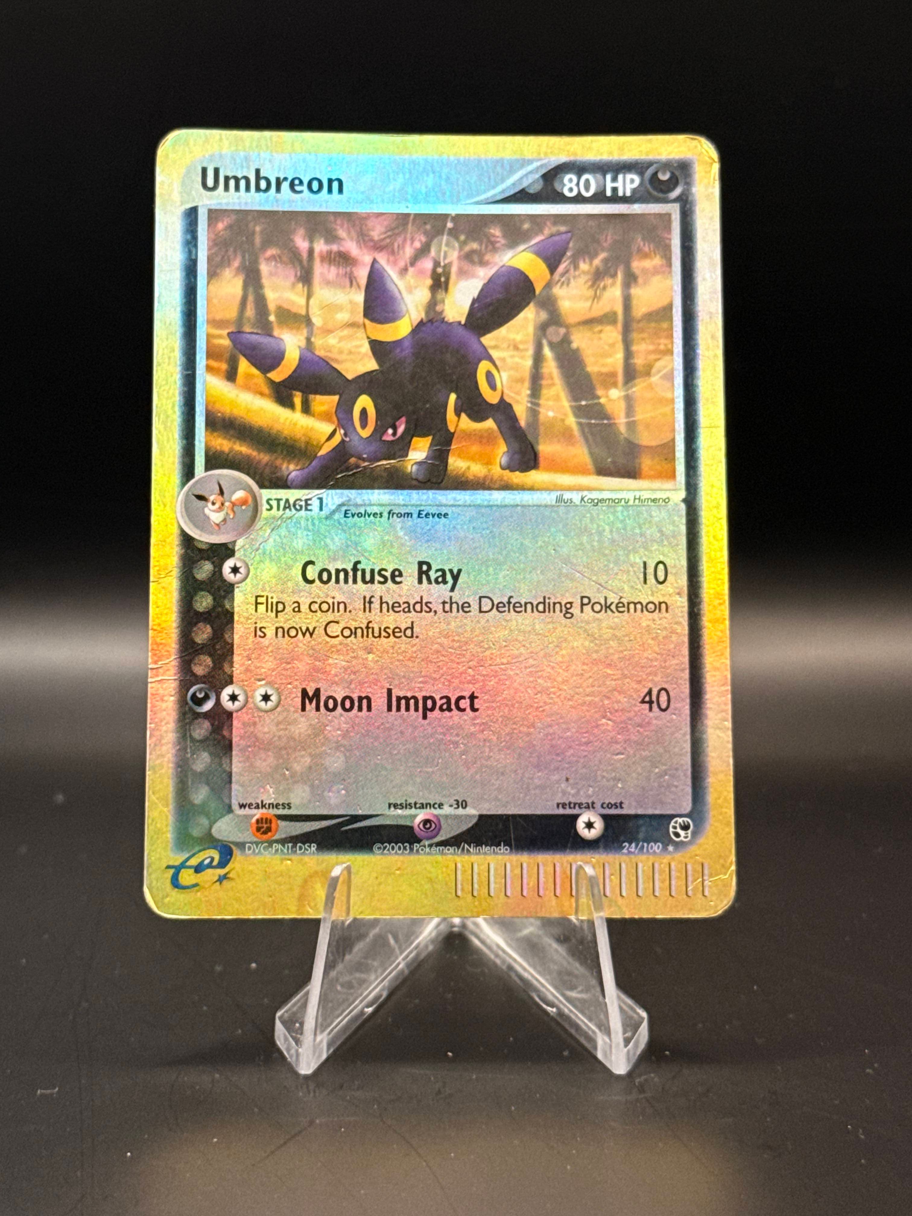 Umbreon Sandstorm Reverse holo