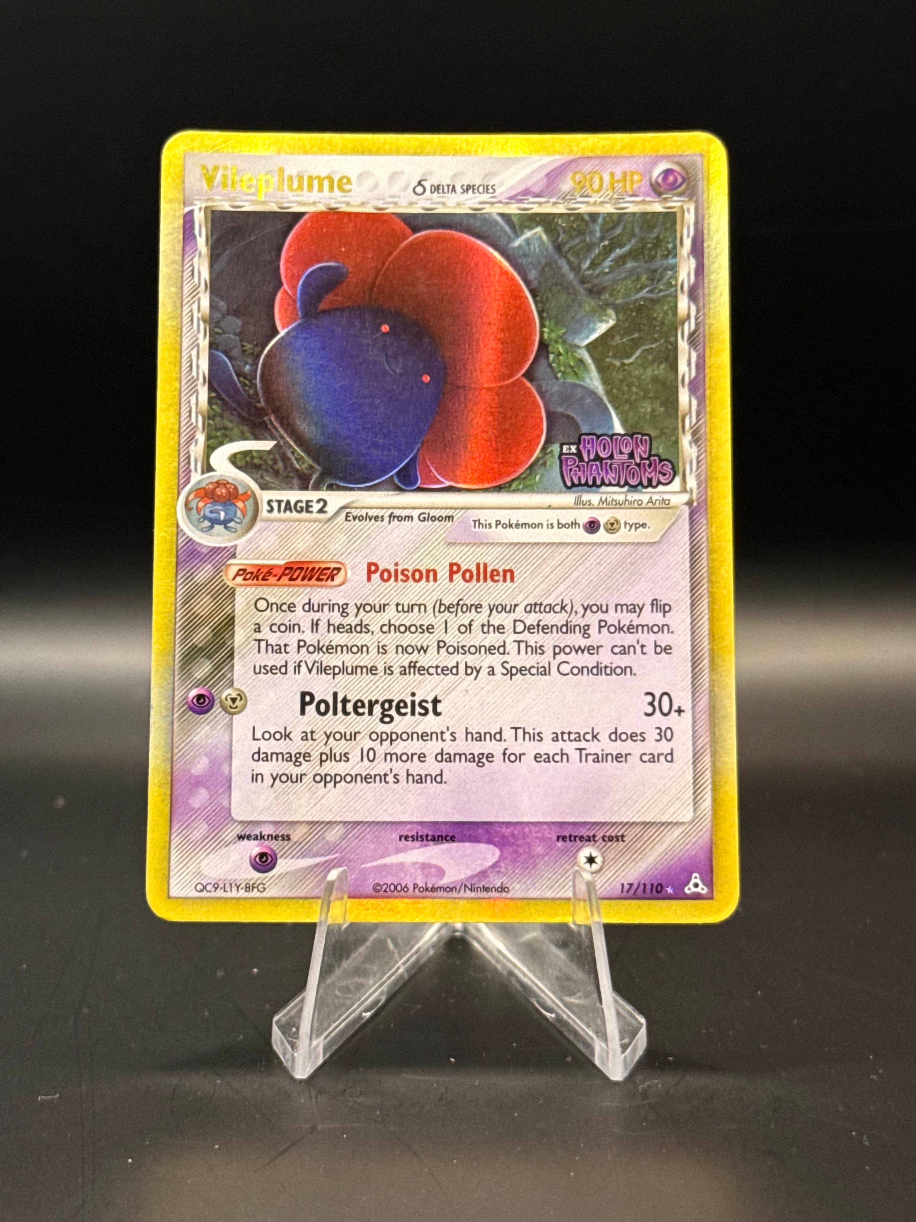 Vileplume Holon phantoms stamped